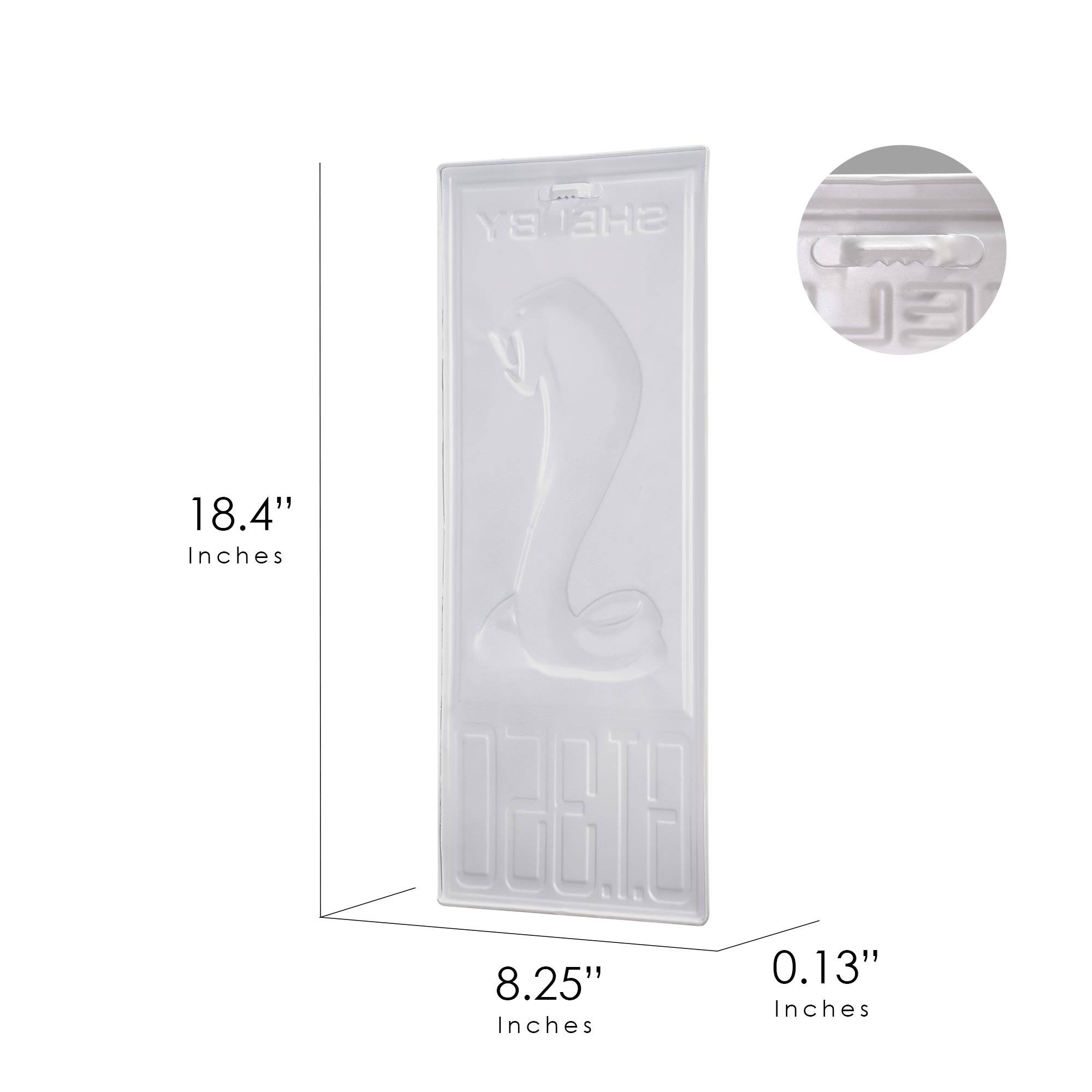 Shelby™ GT350 Embossed Shaped Metal Wall Sign